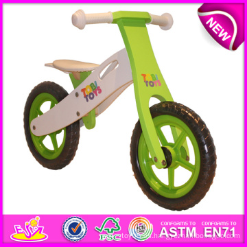 ¡Valores! ! ! ! Juguete de madera común 2014 de la bicicleta para los niños, juguete de madera común de la bici para los niños, sistema de madera de la bicicleta del balance para la fábrica W16c091 del bebé